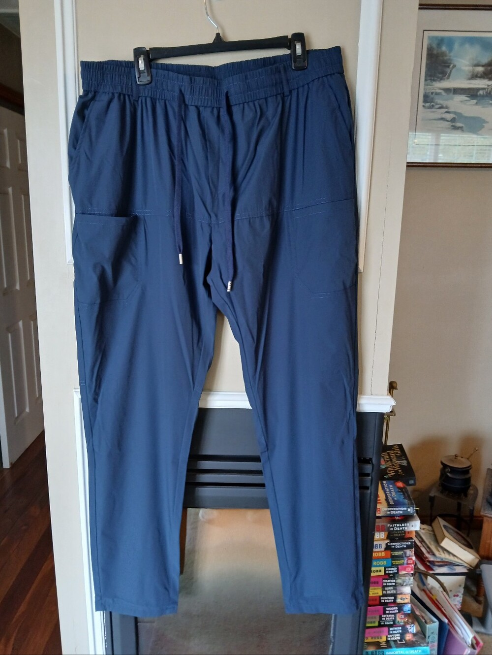 Men's Multipants Blue Joggers Size 2XL Long